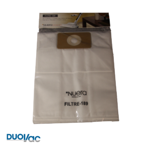 Paquet de 3 sacs de filtration 12 Litre en polypropylène DUOVAC - FILTRE-189-DV
