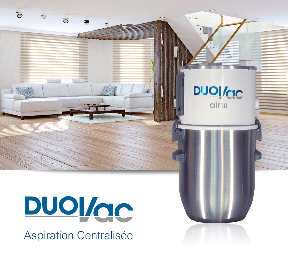 DUOVAC Air 10 - aspirateur centralisé