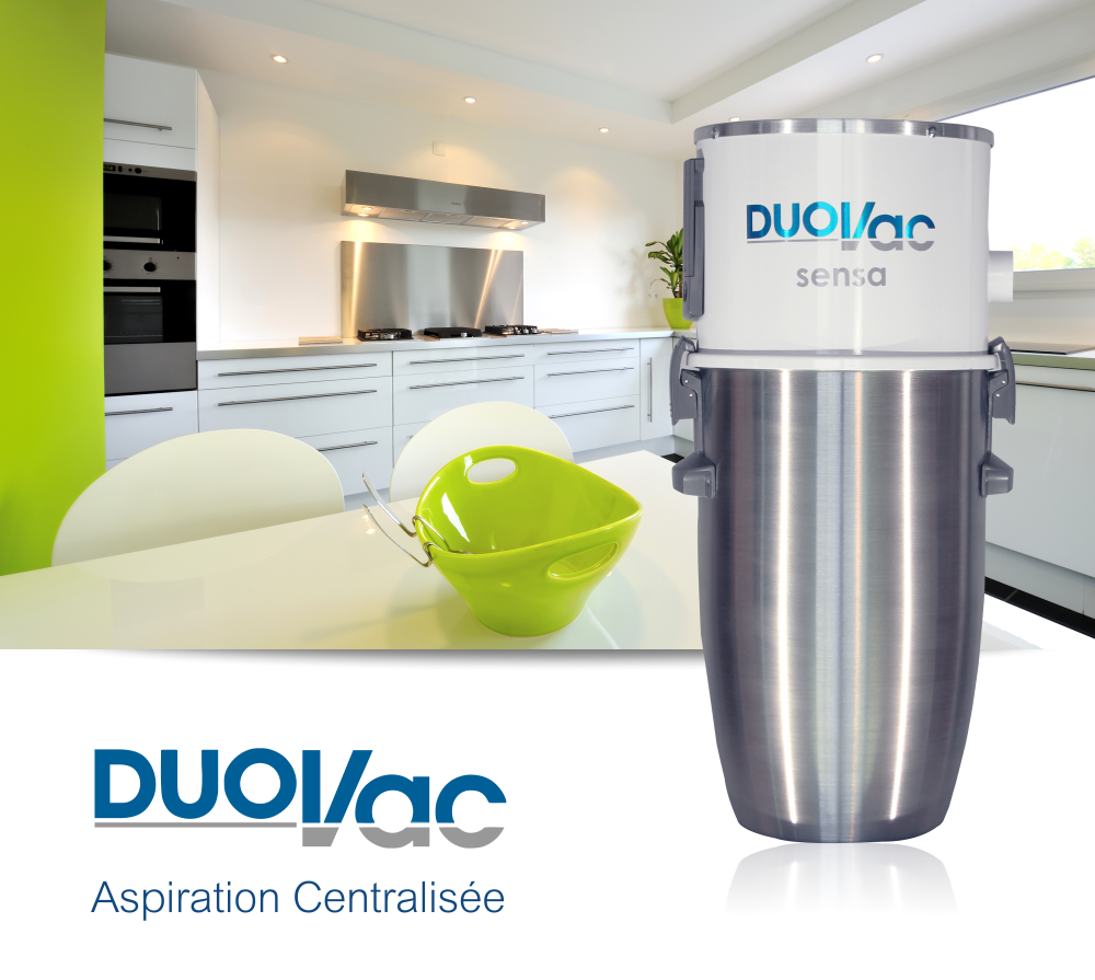 DUOVAC Sensa - aspirateur centralisé